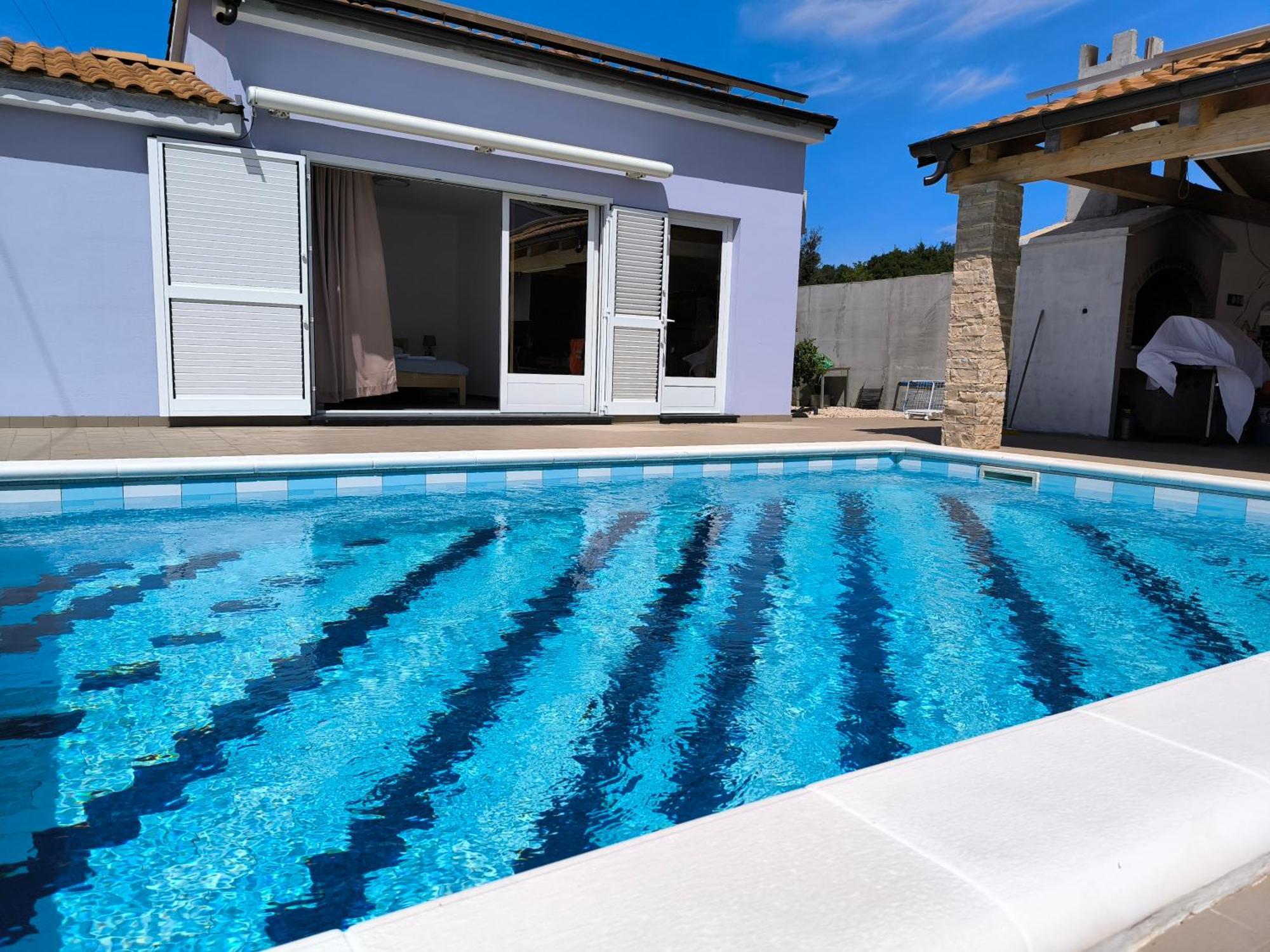 Villa House With Pool Mali Lošinj Exterior foto