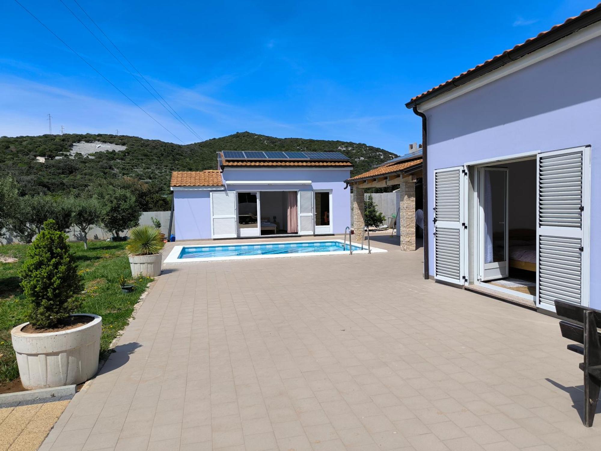Villa House With Pool Mali Lošinj Exterior foto