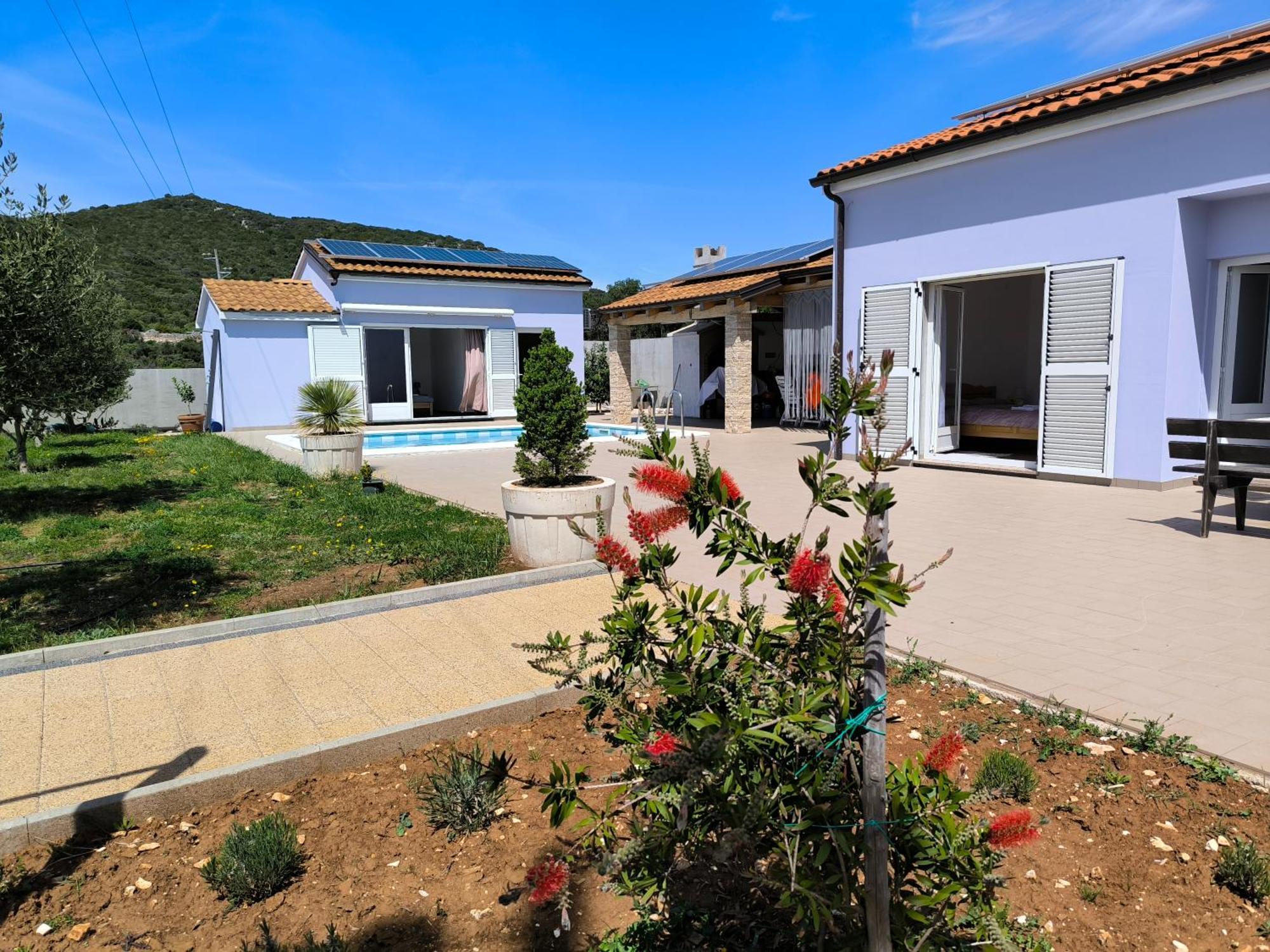Villa House With Pool Mali Lošinj Exterior foto
