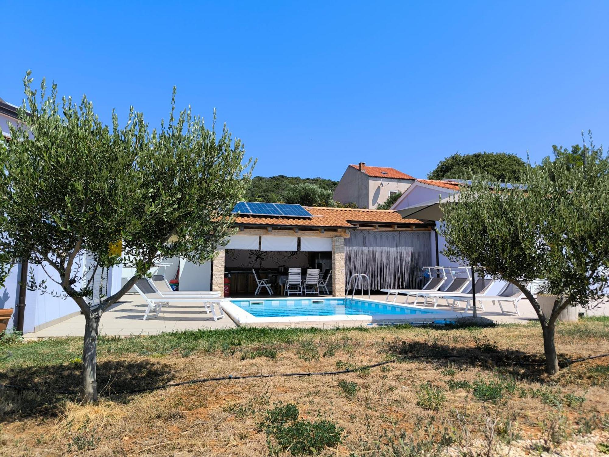 Villa House With Pool Mali Lošinj Exterior foto