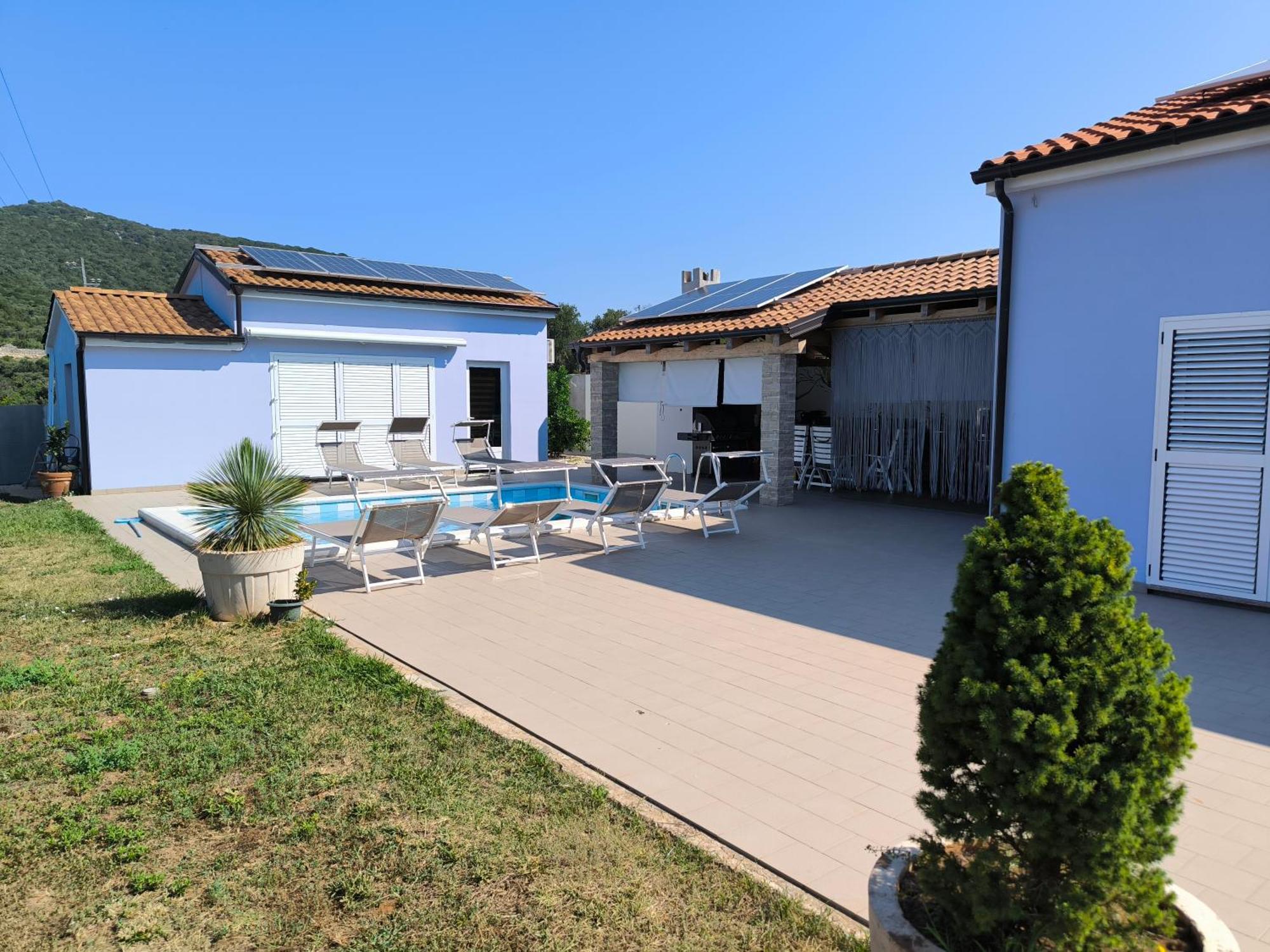 Villa House With Pool Mali Lošinj Exterior foto
