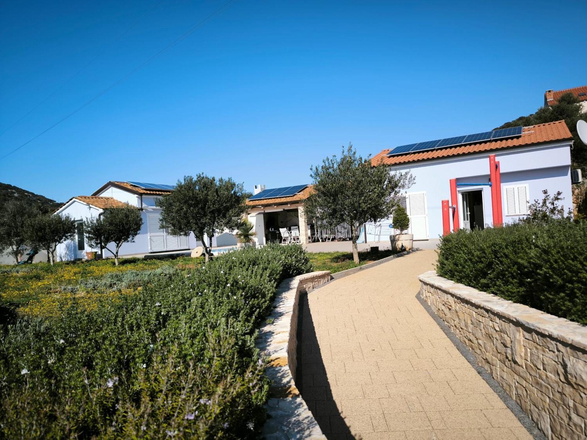 Villa House With Pool Mali Lošinj Exterior foto